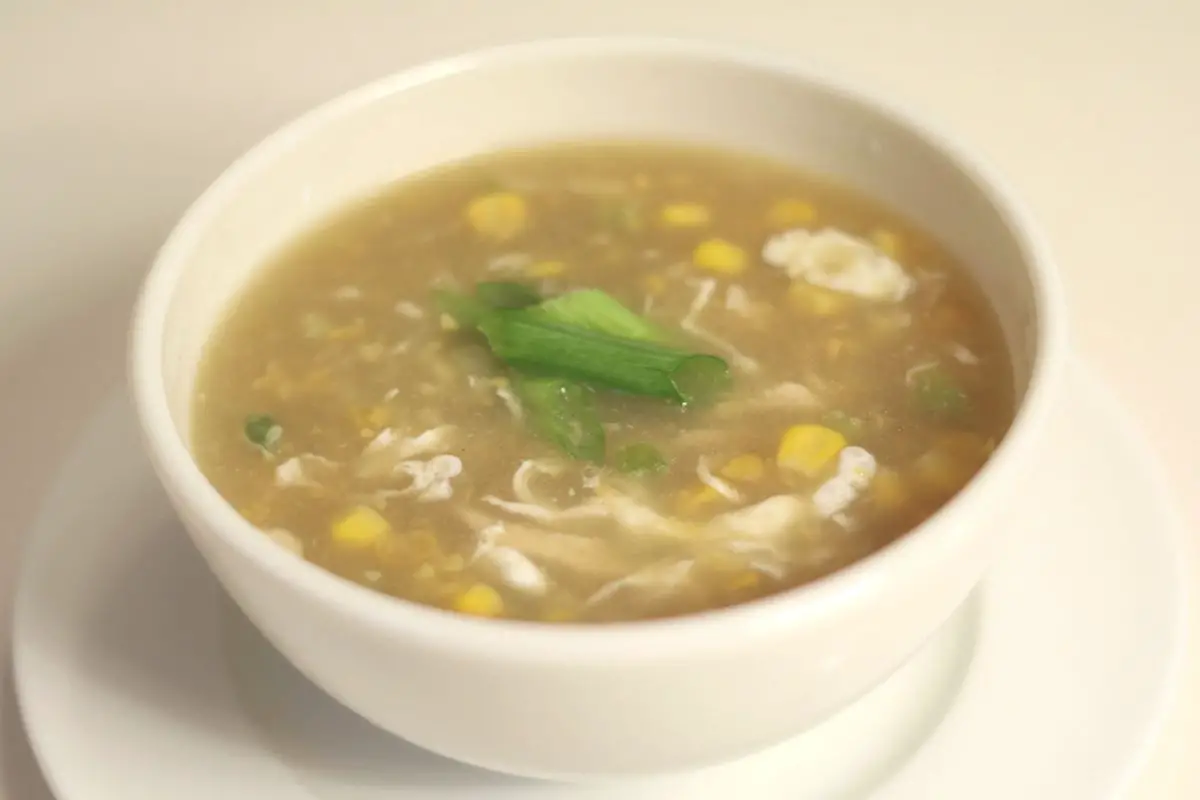 Sweet Corn Chicken Soup