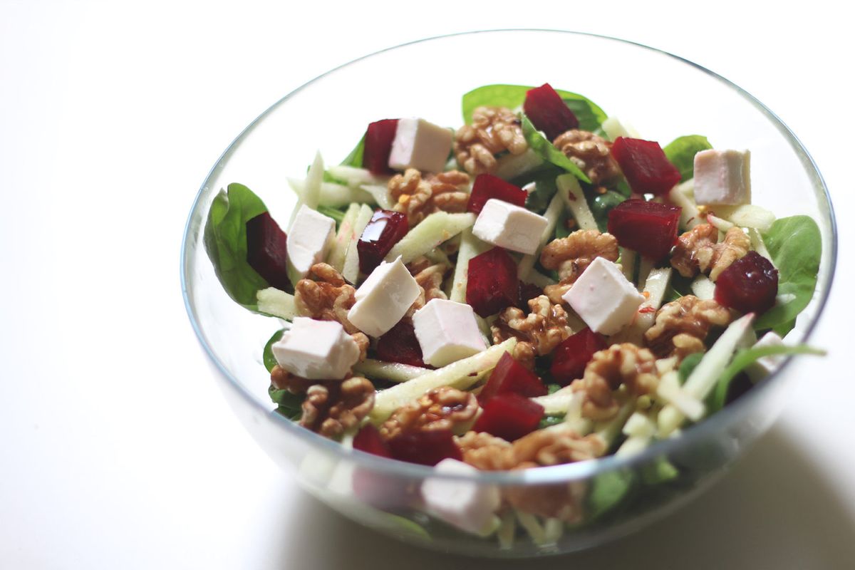 Roast Beetroot and Feta Salad