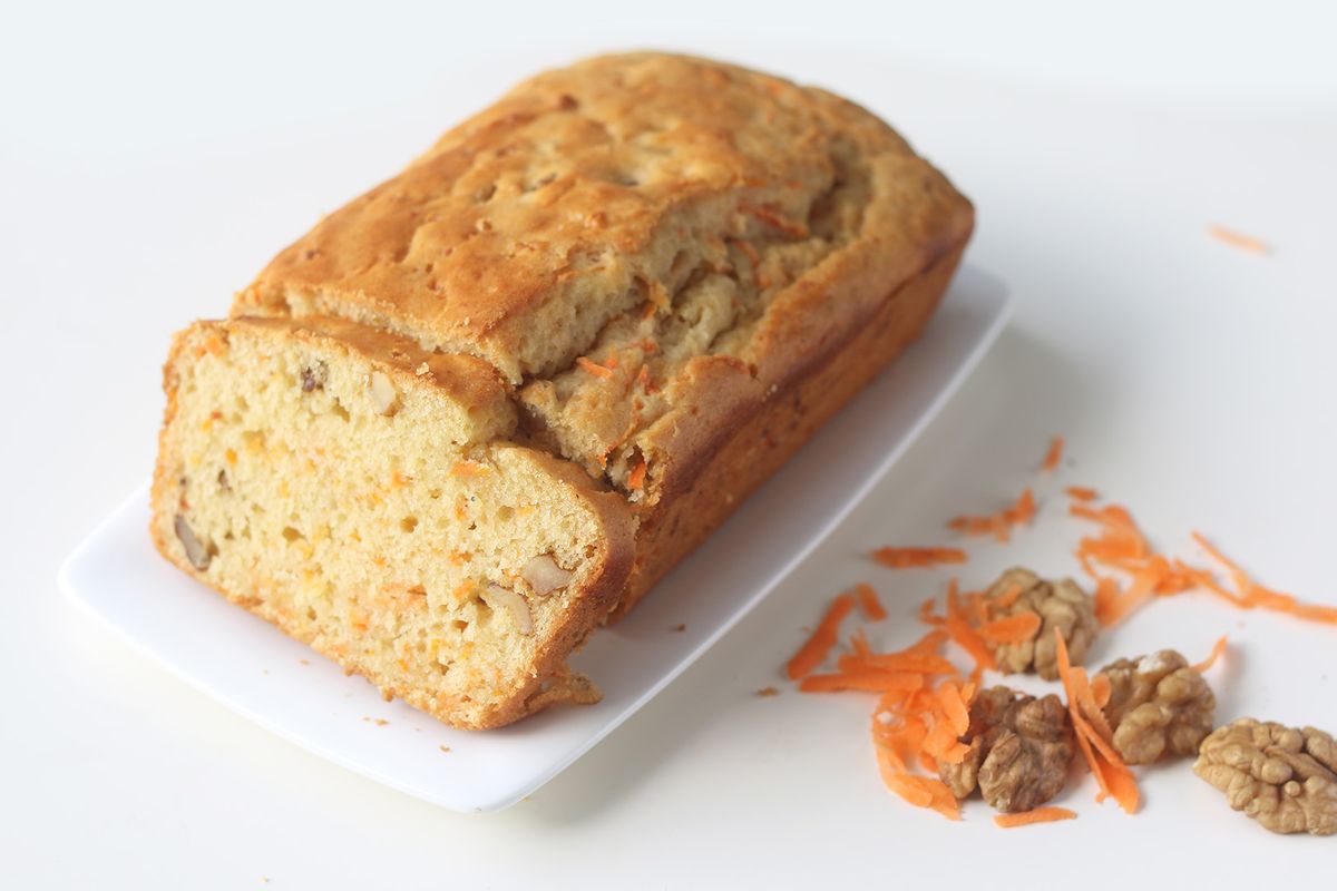 Eggless Carrot Cake