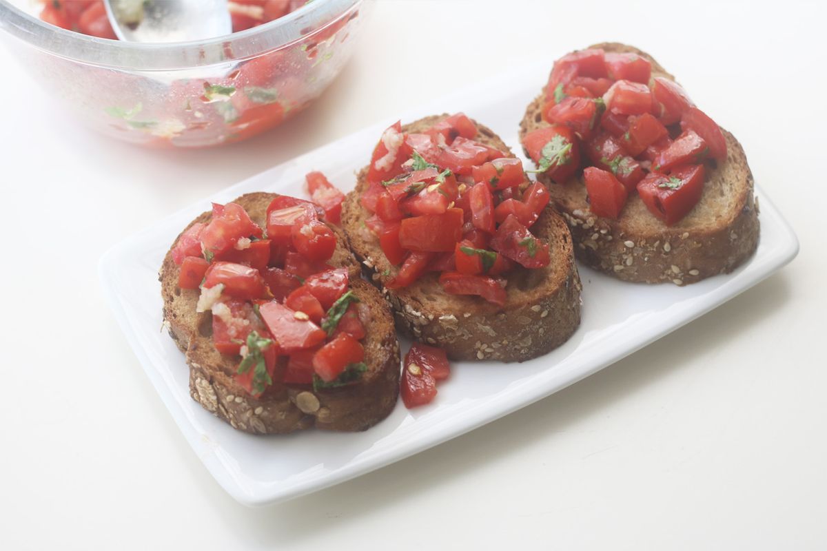 Easy Bruschetta Recipe