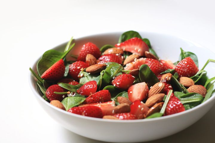 Strawberry Spinach Salad